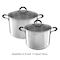 Hastings Home Large Stainless Steel Stock Pot with Lid, Compatible with Electric, Gas Cooktops, 12-Quart Capacity 468453KTD - alternate 2